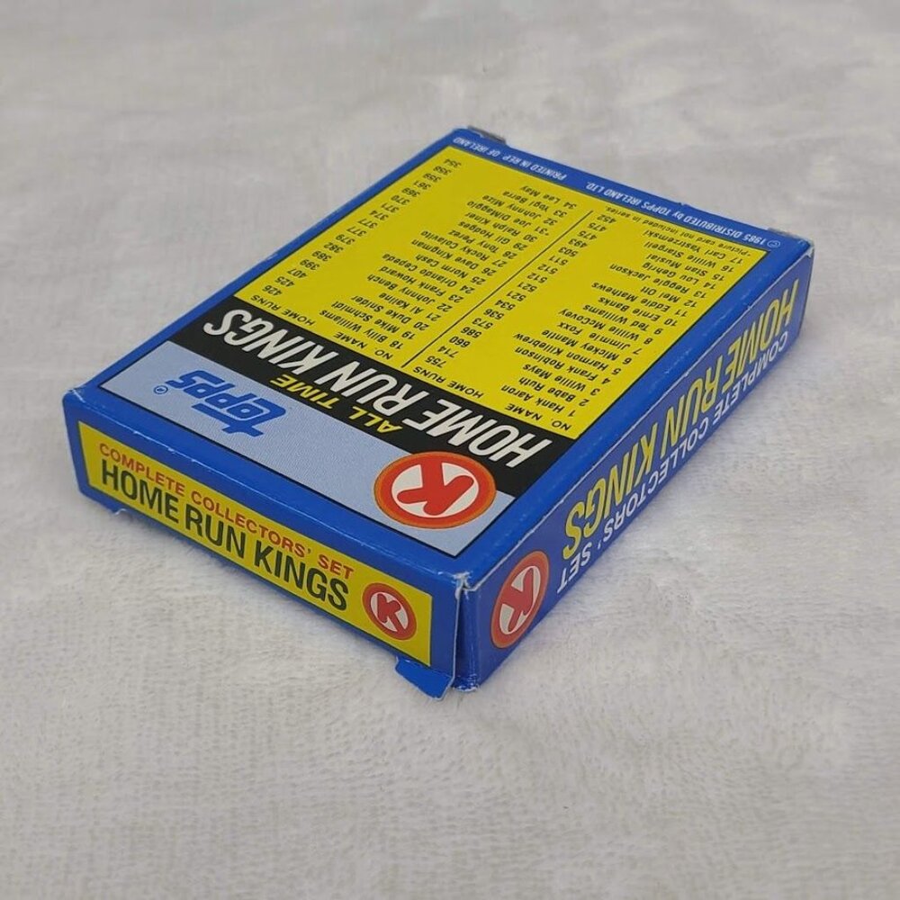 1985 Topps Circle K Baseball All Time Home Run Kings Collector's 33 card Set - Picture 9 of 16